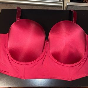 Torrid Red Long Line Bra